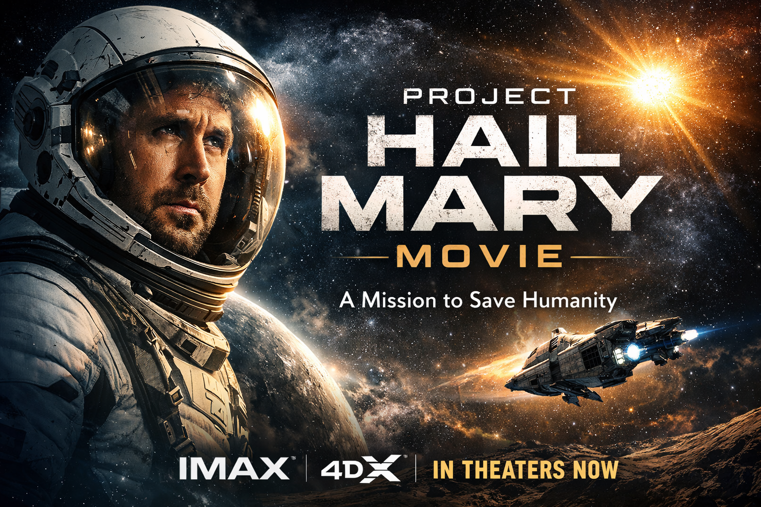 Discover the Project Hail Mary movie—story, cast, IMAX & 4DX experience, and emotional sci-fi journey that makes this hail mary movie unforgettable.