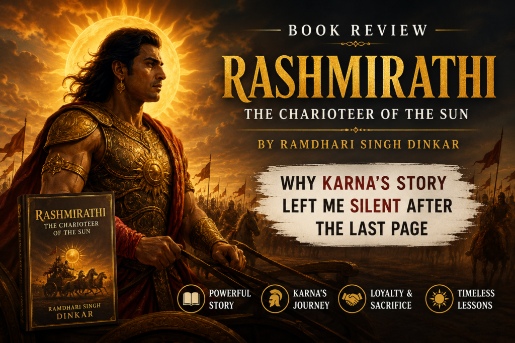 Rashmirathi Book Review: Why Karna's Story Left Me Silent After the Last Page 3 Rashmirathi Book Review: Why Karna's Story Left Me Silent After the Last Page