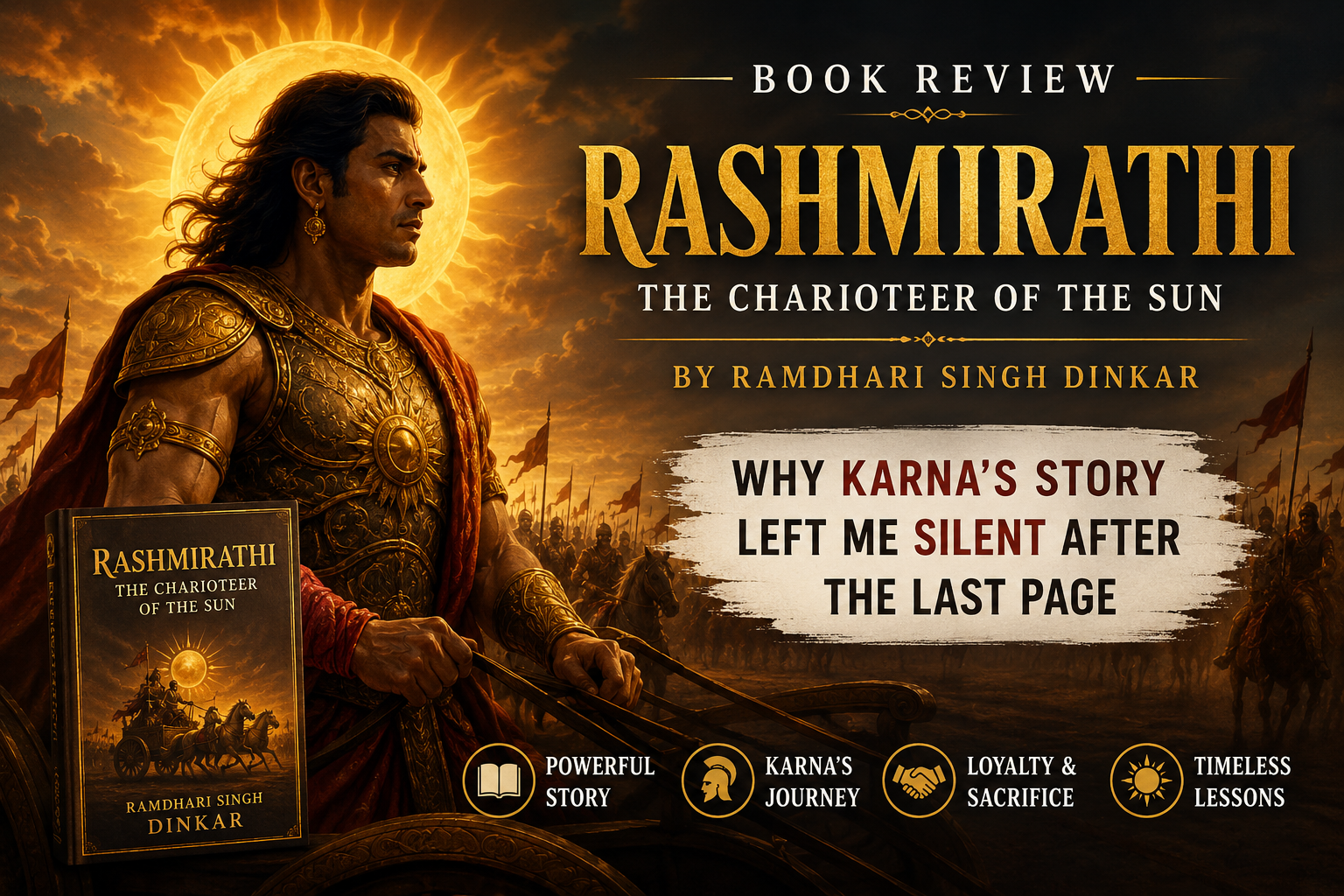 Home 2 Rashmirathi Book Review: Why Karna's Story Left Me Silent After the Last Page